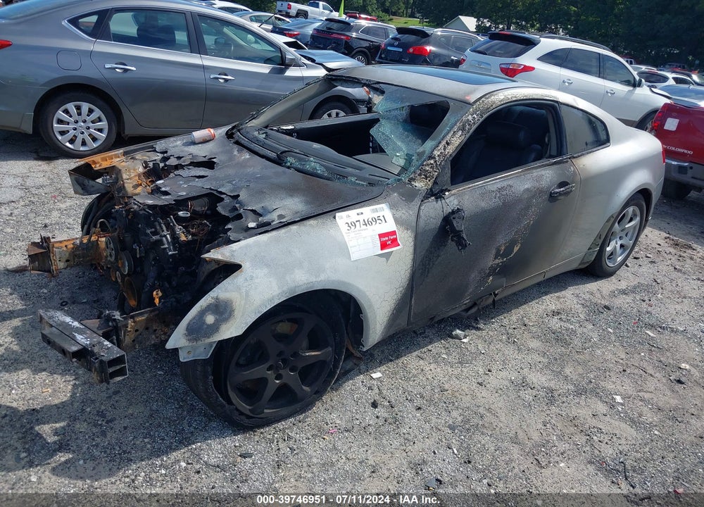 2005 INFINITI G35 VIN: JNKCV54E45M402331