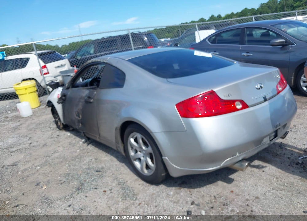 2005 INFINITI G35 VIN: JNKCV54E45M402331