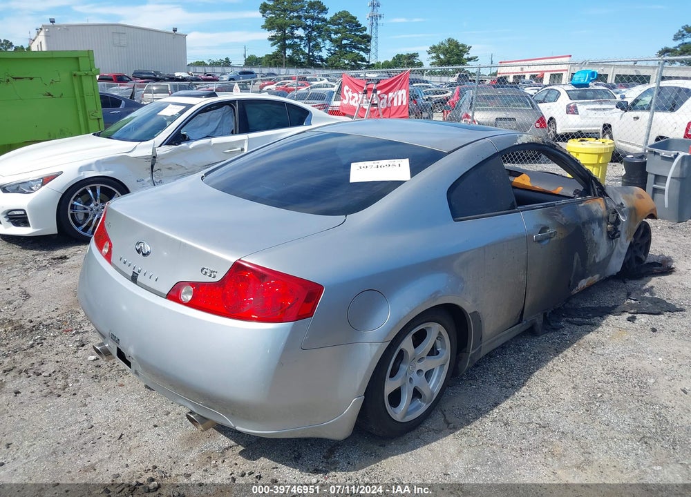 2005 INFINITI G35 VIN: JNKCV54E45M402331