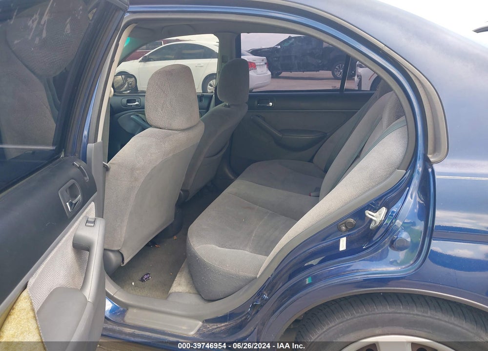 2002 HONDA CIVIC EX VIN: 1HGES26702L079365