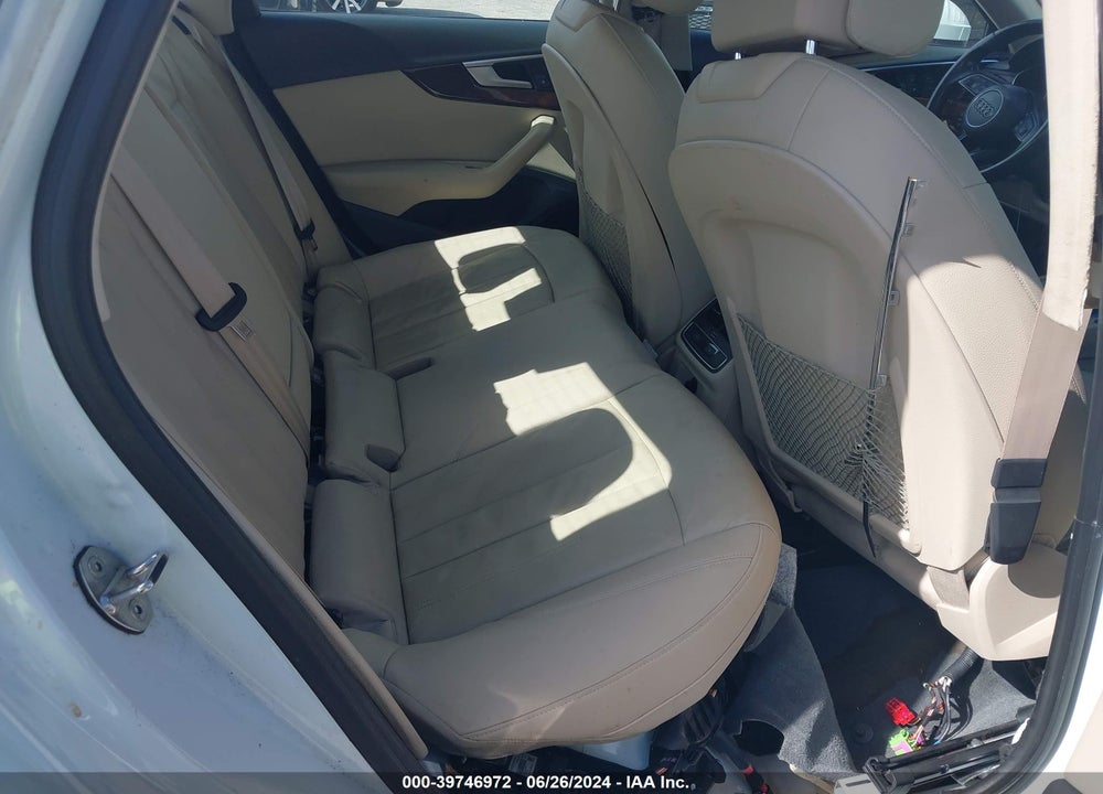 2017 AUDI A4 2.0T PREMIUM VIN: WAUGNAF43HN024482