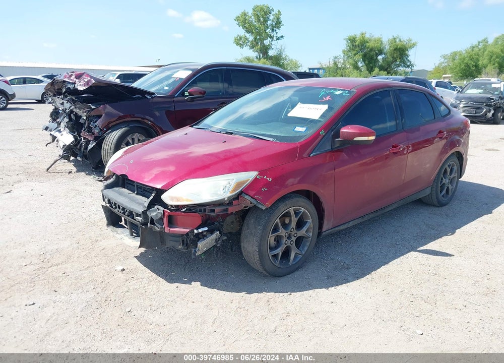 2013 FORD FOCUS SE VIN: 1FADP3F28DL270871