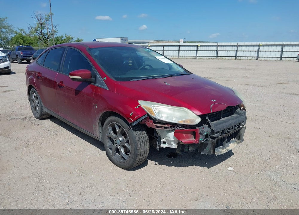 2013 FORD FOCUS SE VIN: 1FADP3F28DL270871