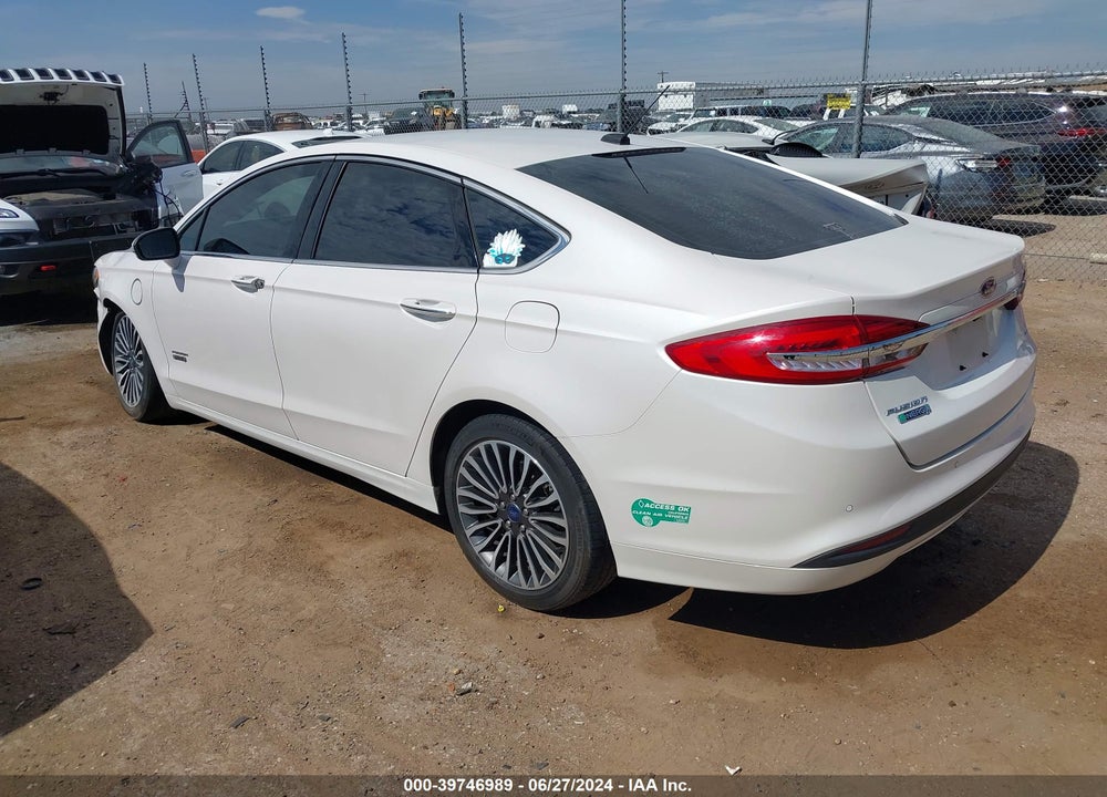 2018 FORD FUSION ENERGI SE LUXURY VIN: 3FA6P0PU6JR136669