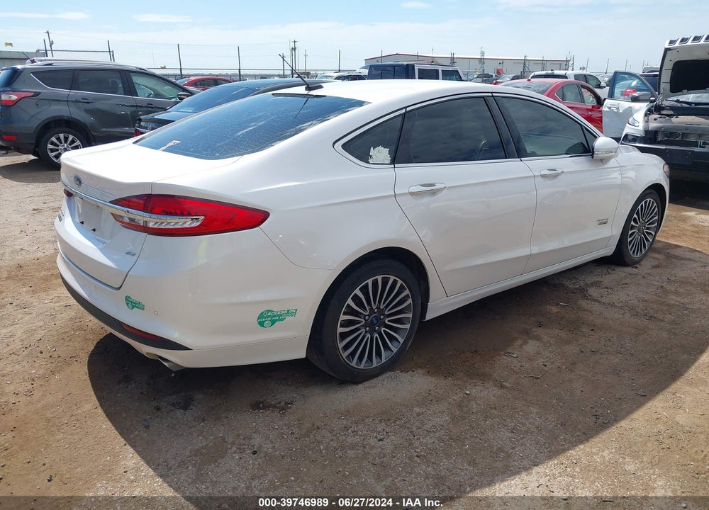2018 FORD FUSION ENERGI SE LUXURY VIN: 3FA6P0PU6JR136669