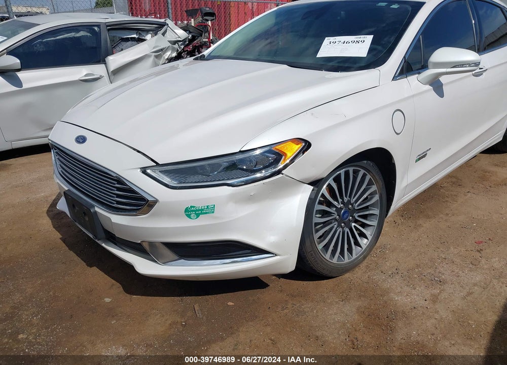 2018 FORD FUSION ENERGI SE LUXURY VIN: 3FA6P0PU6JR136669