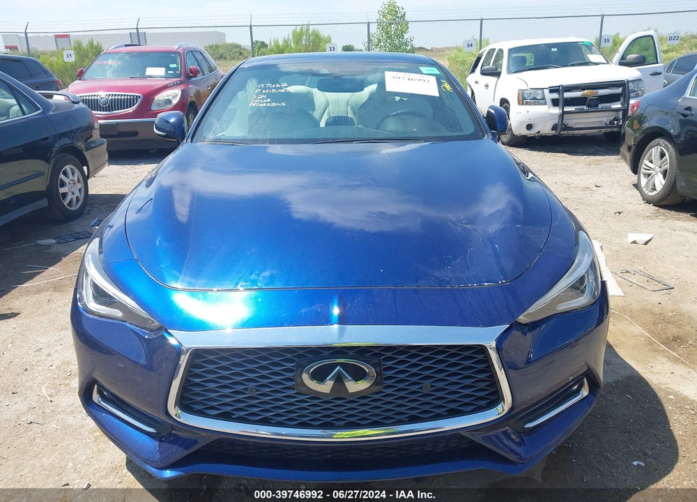 2018 INFINITI Q60 3.0T LUXE VIN: JN1EV7EK8JM340987