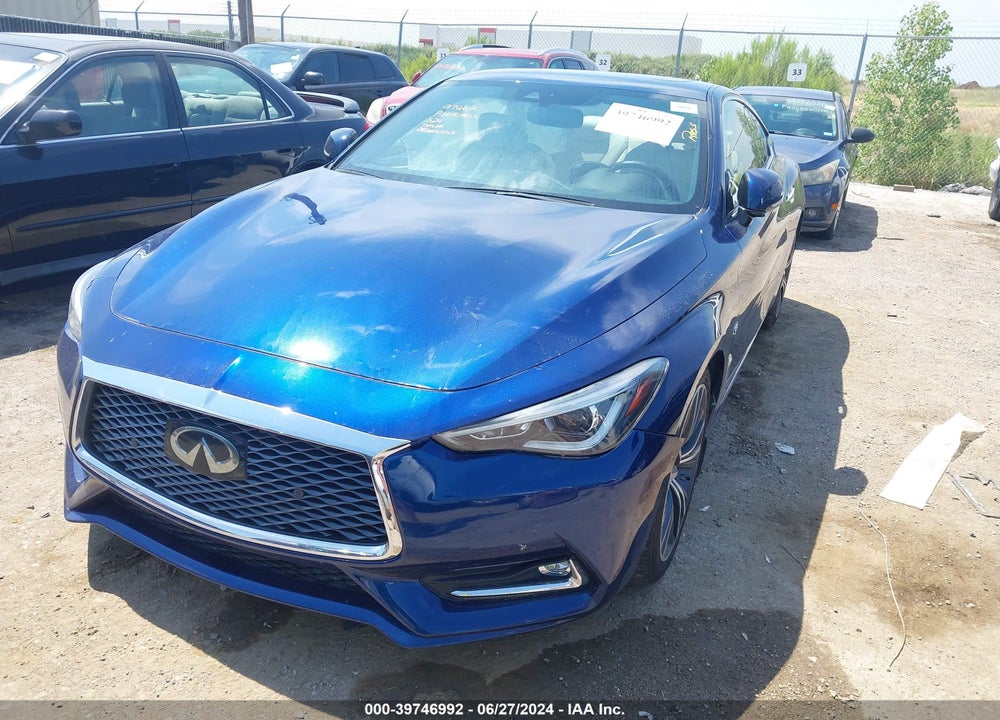 2018 INFINITI Q60 3.0T LUXE VIN: JN1EV7EK8JM340987