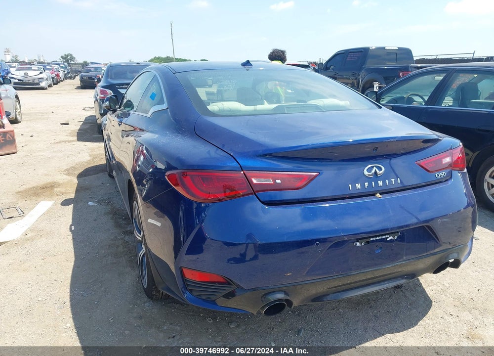 2018 INFINITI Q60 3.0T LUXE VIN: JN1EV7EK8JM340987