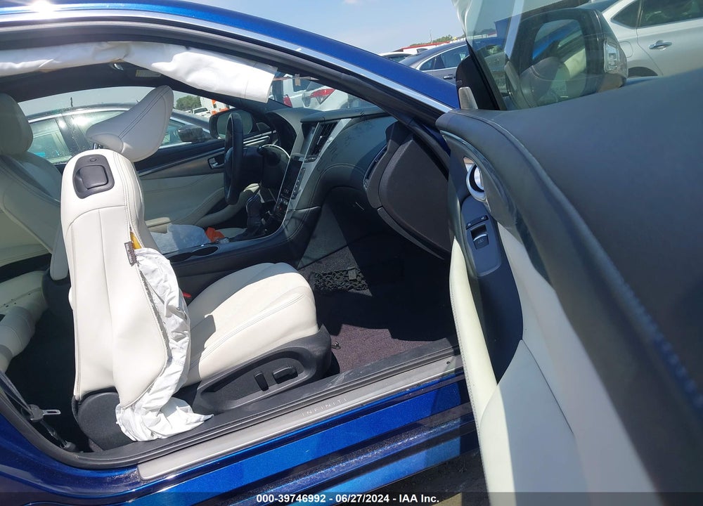 2018 INFINITI Q60 3.0T LUXE VIN: JN1EV7EK8JM340987