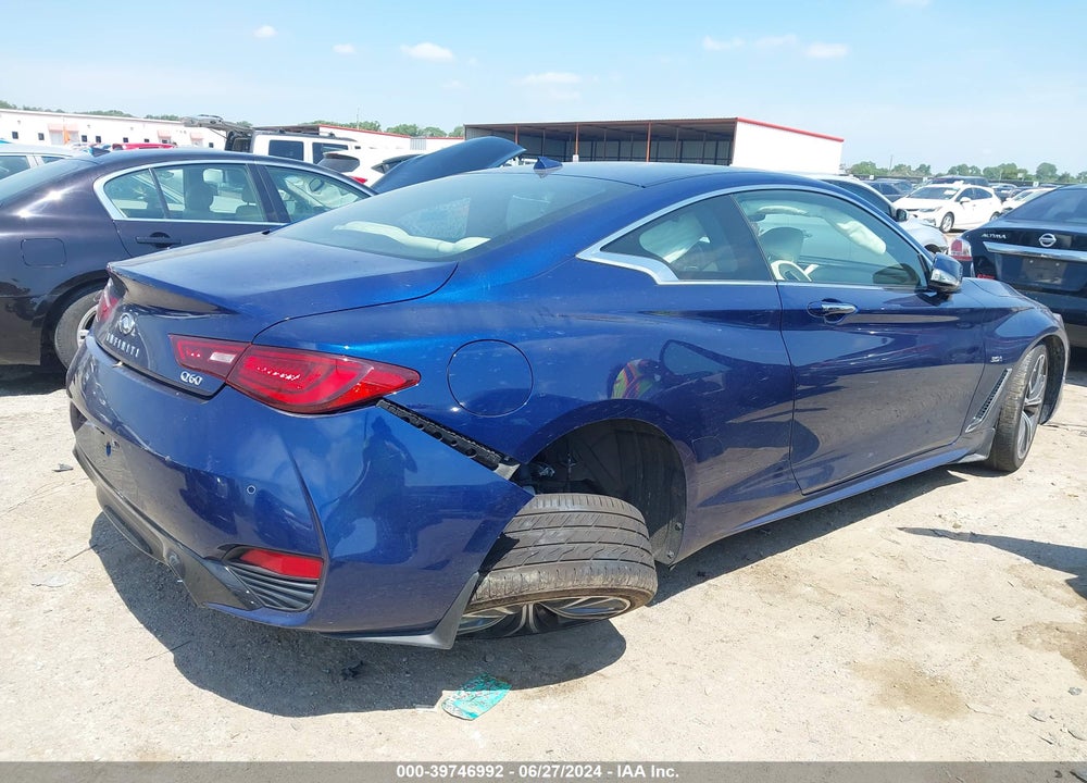 2018 INFINITI Q60 3.0T LUXE VIN: JN1EV7EK8JM340987