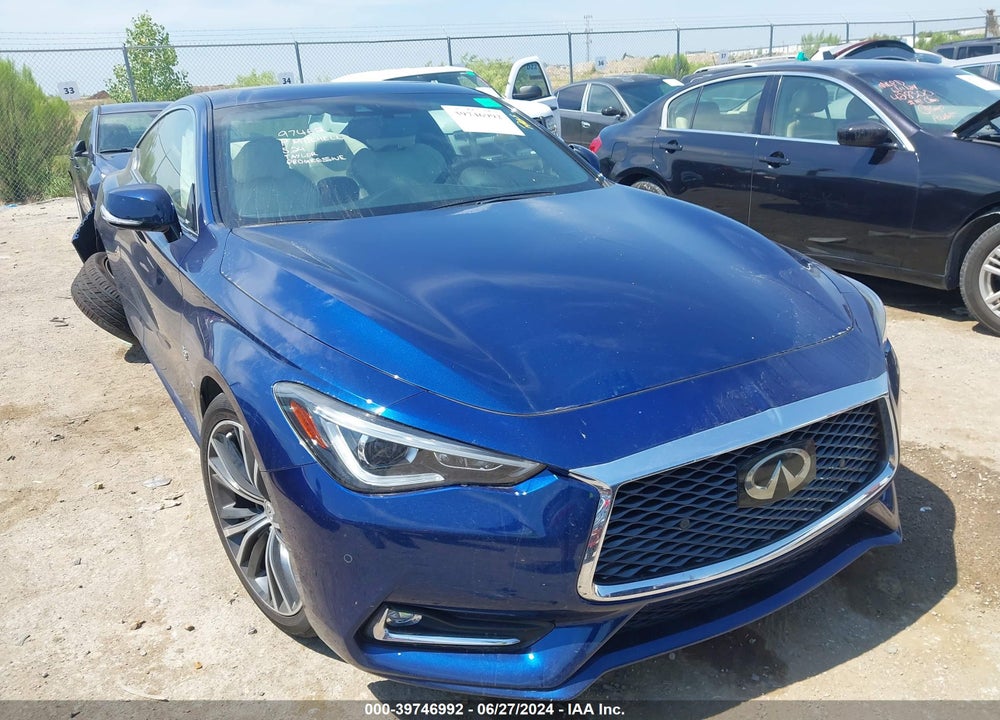 2018 INFINITI Q60 3.0T LUXE VIN: JN1EV7EK8JM340987