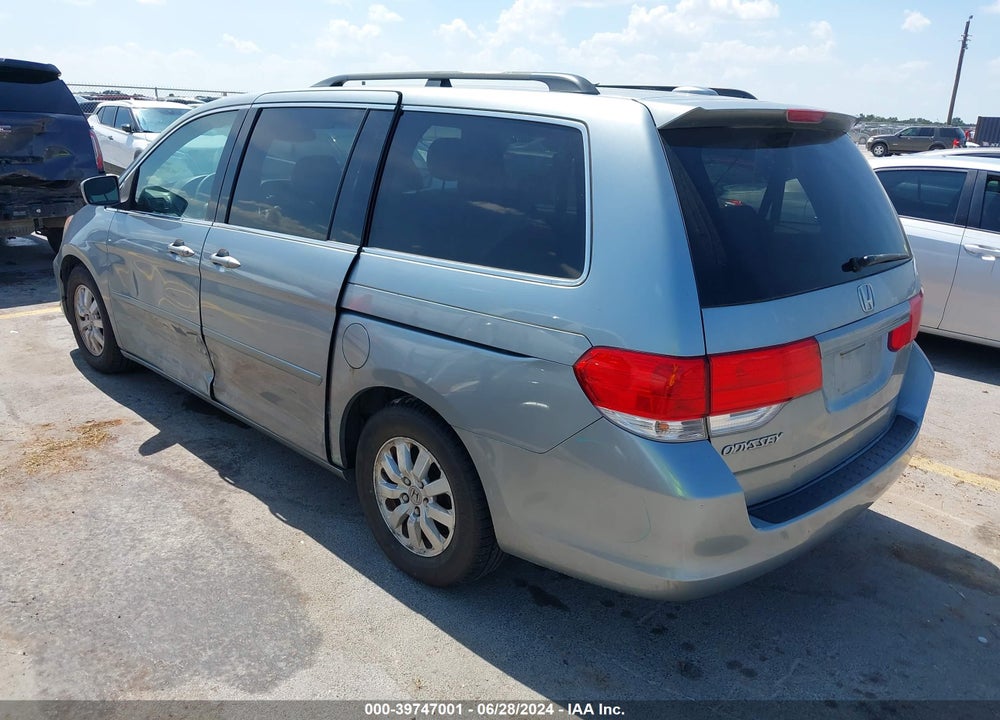 2008 HONDA ODYSSEY EX-L VIN: 5FNRL38758B041187