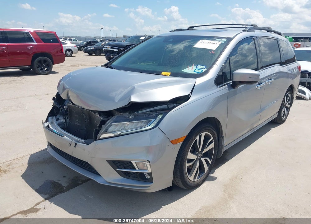2019 HONDA ODYSSEY ELITE VIN: 5FNRL6H94KB088978
