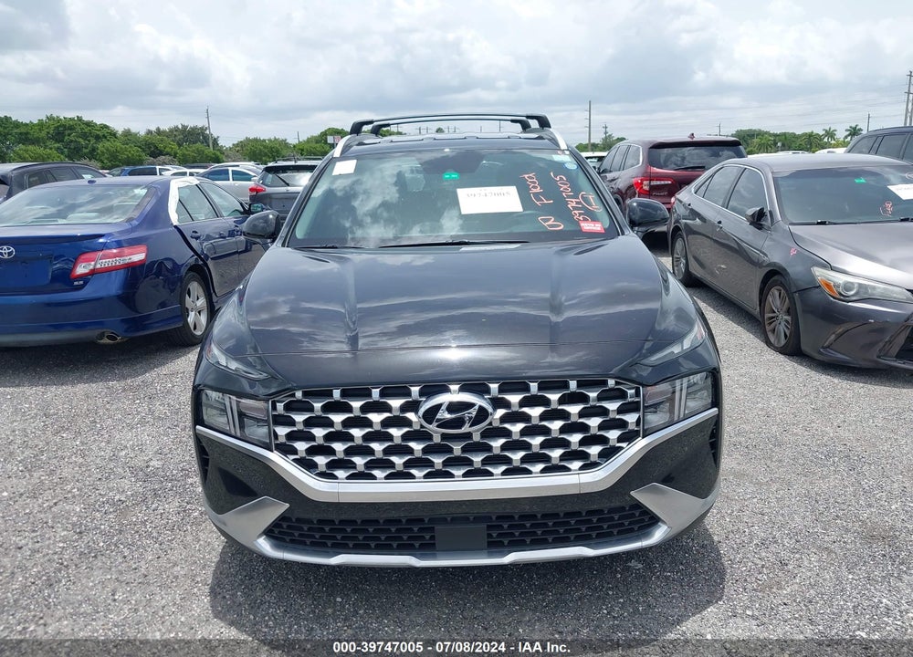 2022 HYUNDAI SANTA FE SEL VIN: 5NMS24AJXNH392526
