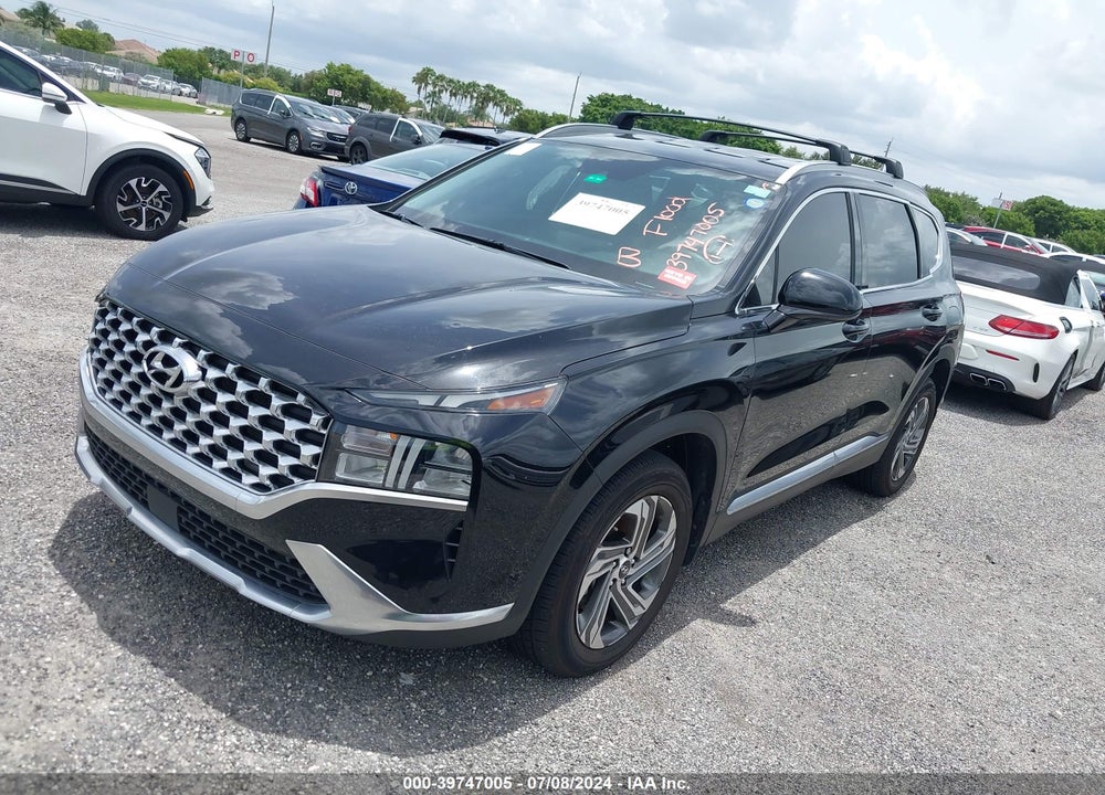 2022 HYUNDAI SANTA FE SEL VIN: 5NMS24AJXNH392526