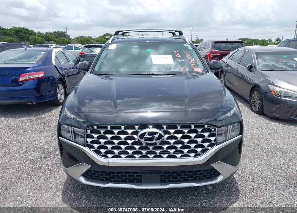 2022 HYUNDAI SANTA FE SEL VIN: 5NMS24AJXNH392526