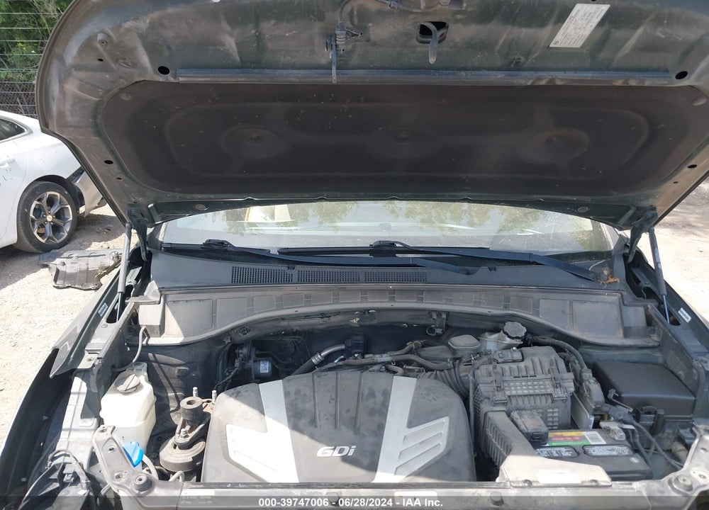 2014 HYUNDAI SANTA FE GLS VIN: KM8SN4HF7EU048391