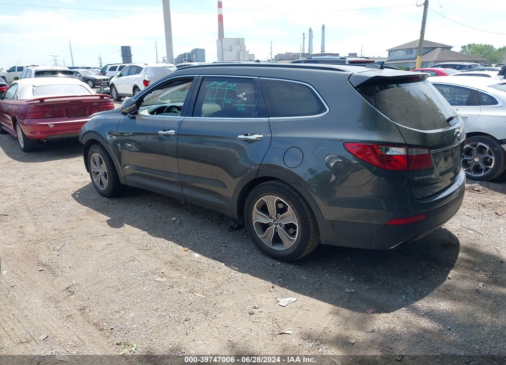 2014 HYUNDAI SANTA FE GLS VIN: KM8SN4HF7EU048391