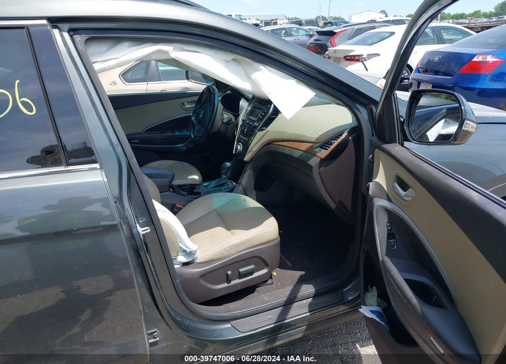 2014 HYUNDAI SANTA FE GLS VIN: KM8SN4HF7EU048391