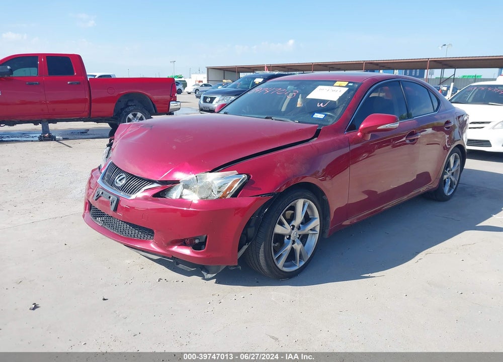 2009 LEXUS IS 250 VIN: JTHBK262X92090085