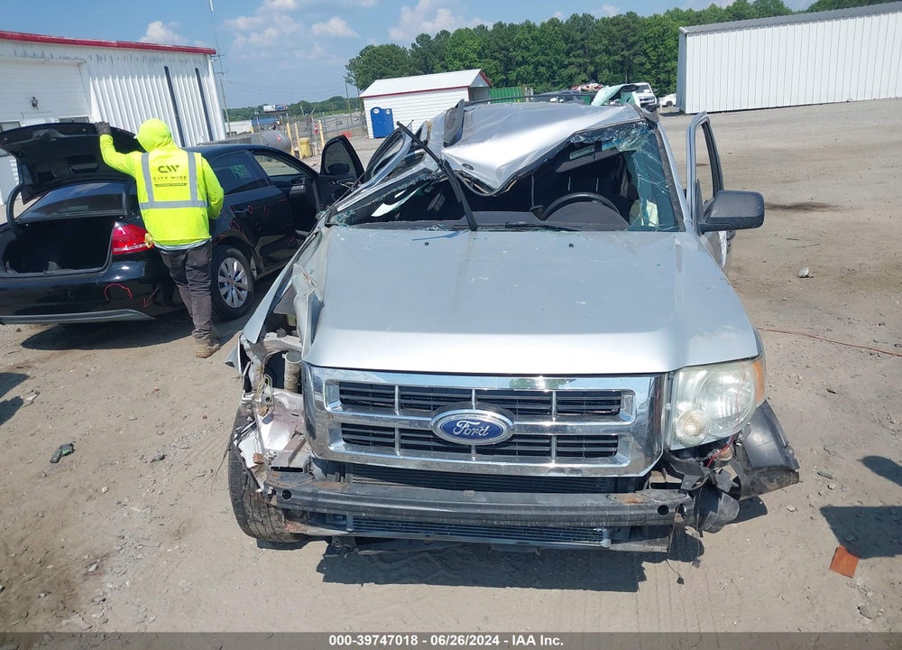 2010 FORD ESCAPE XLT VIN: 1FMCU0D72AKC97248