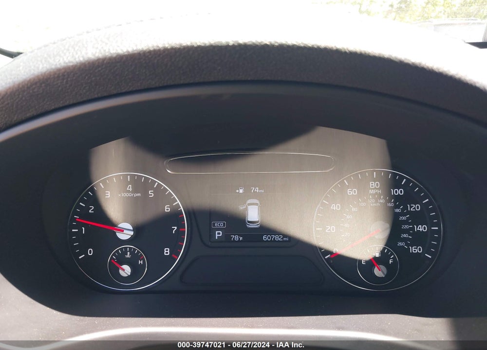 2020 KIA SORENTO 2.4L L VIN: 5XYPG4A38LG664569