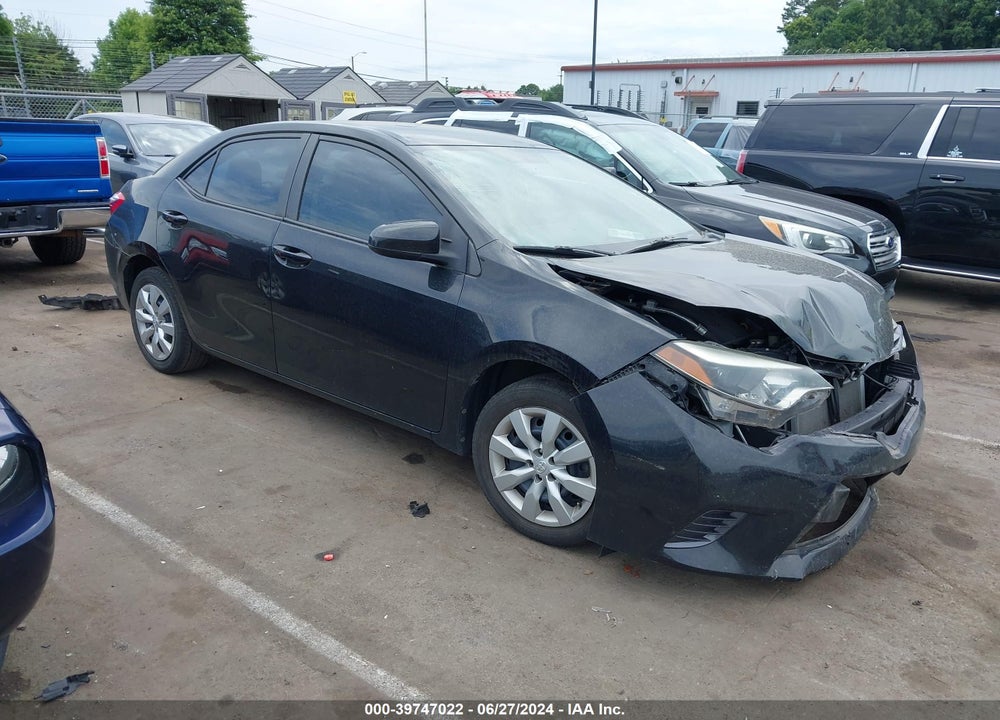 2016 TOYOTA COROLLA LE VIN: 2T1BURHE8GC626817