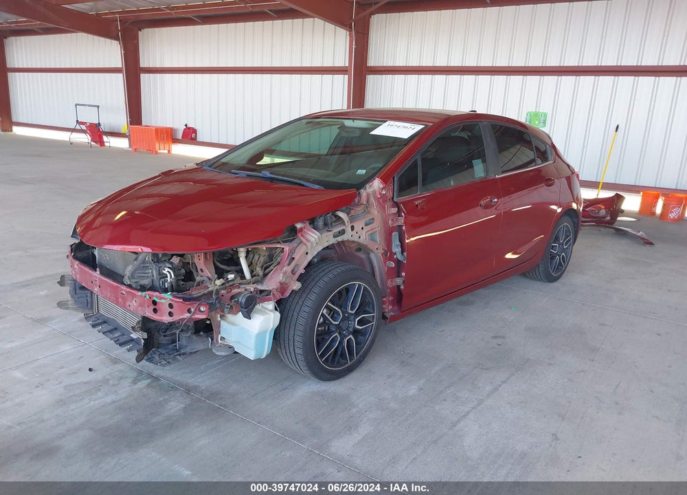 2017 CHEVROLET CRUZE LT AUTO VIN: 3G1BE6SM1HS536983