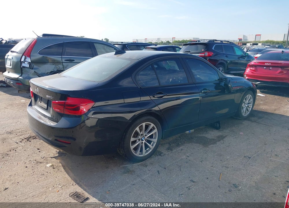 2016 BMW 320I VIN: WBA8A9C54GK616002