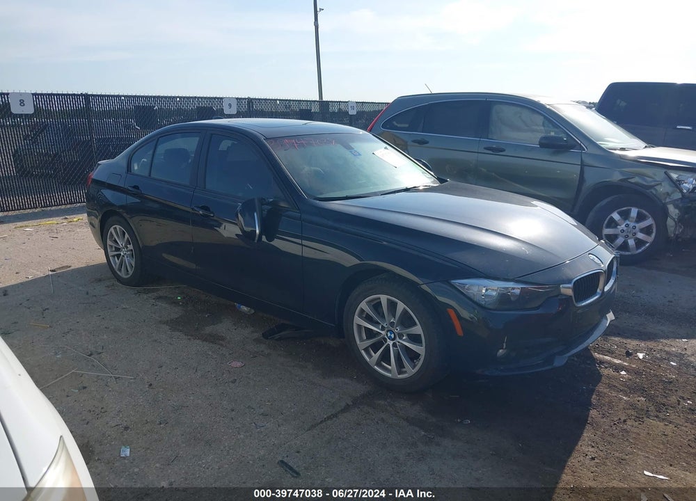 2016 BMW 320I VIN: WBA8A9C54GK616002