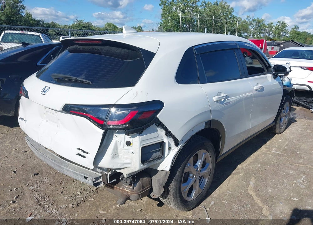 2023 HONDA HR-V AWD LX VIN: 3CZRZ2H39PM744012