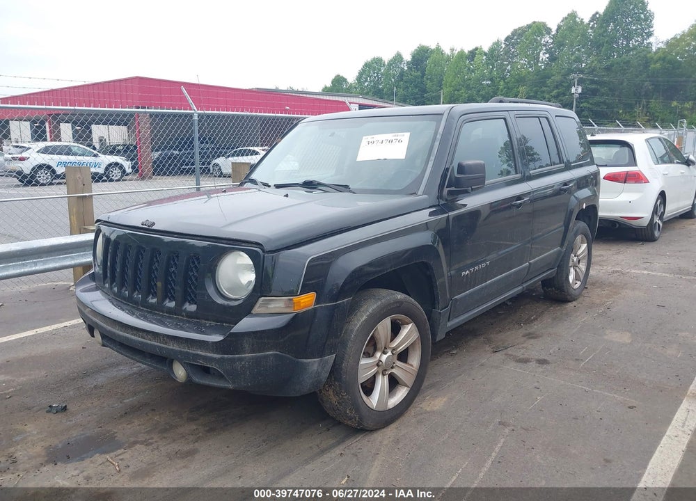 2012 JEEP PATRIOT LATITUDE VIN: 1C4NJRFB7CD686051