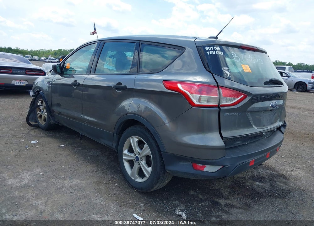 2014 FORD ESCAPE S VIN: 1FMCU0F76EUB70803