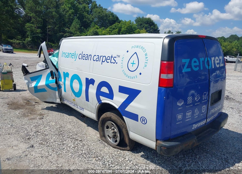 2019 CHEVROLET EXPRESS 2500 WORK VAN VIN: 1GCWGAFG9K1195268
