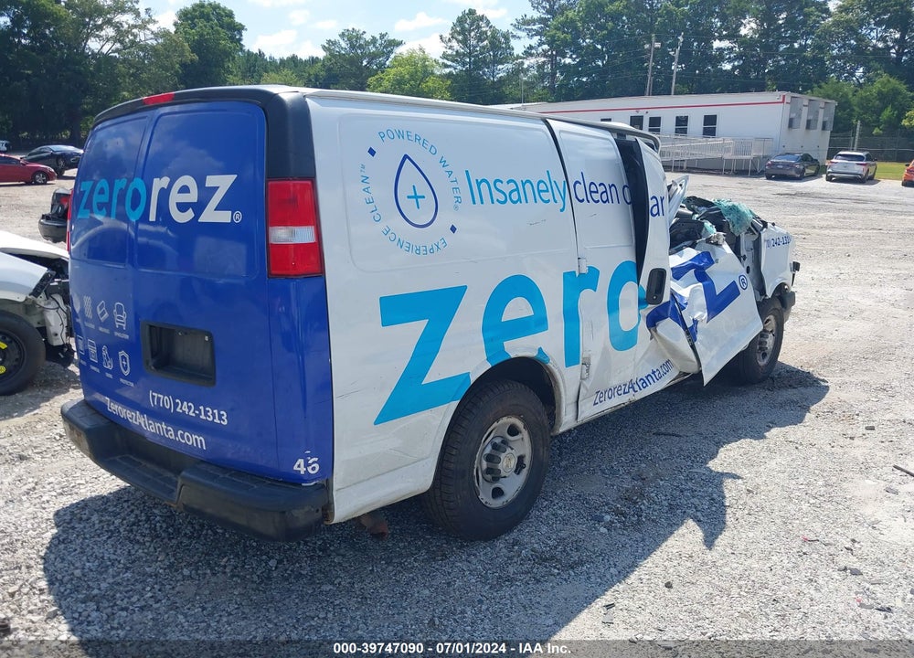 2019 CHEVROLET EXPRESS 2500 WORK VAN VIN: 1GCWGAFG9K1195268