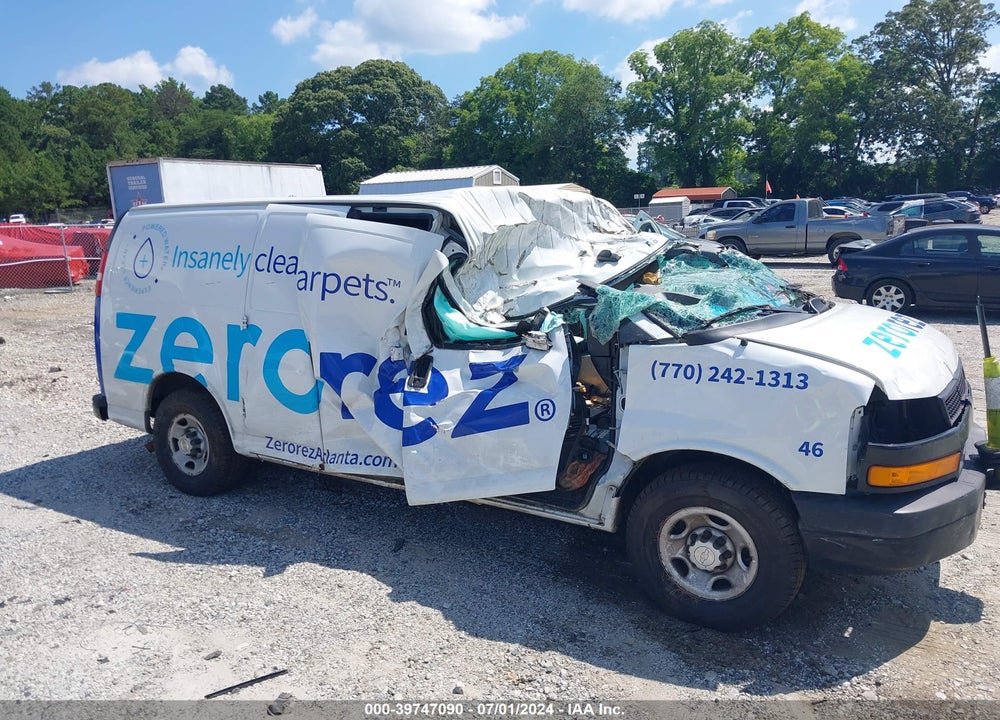 2019 CHEVROLET EXPRESS 2500 WORK VAN VIN: 1GCWGAFG9K1195268