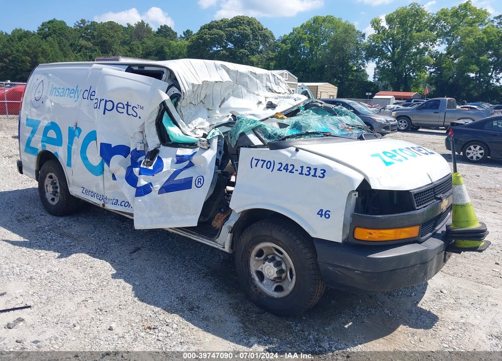 2019 CHEVROLET EXPRESS 2500 WORK VAN VIN: 1GCWGAFG9K1195268
