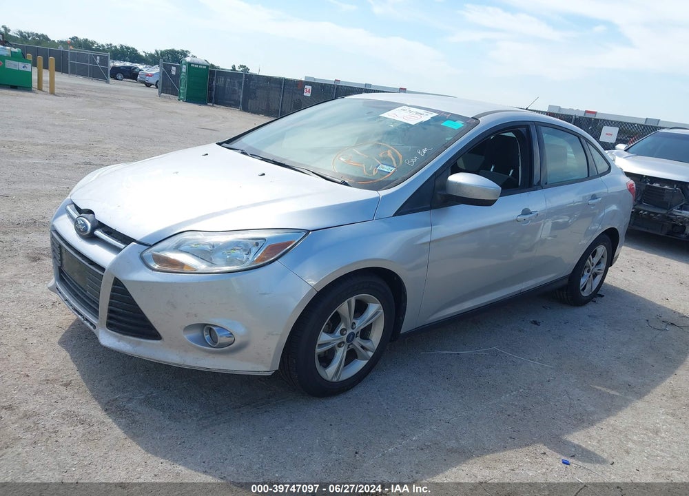 2012 FORD FOCUS SE VIN: 1FAHP3F21CL408718