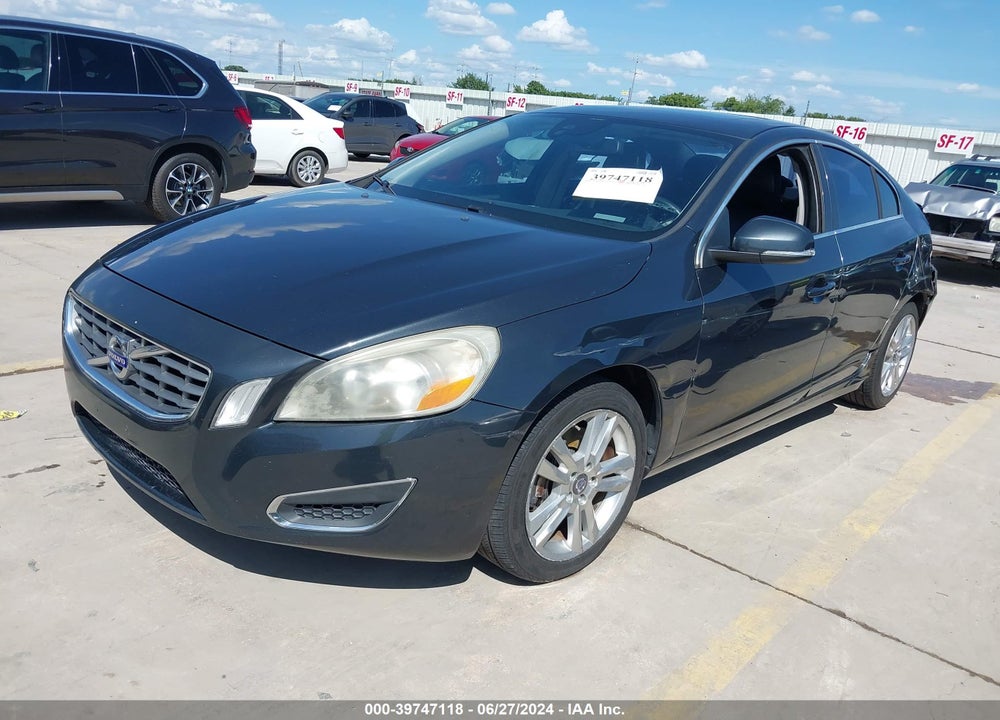 2012 VOLVO S60 T5 VIN: YV1622FS9C2080006