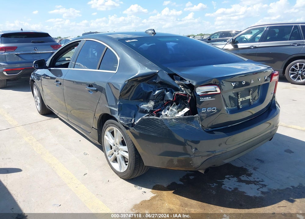 2012 VOLVO S60 T5 VIN: YV1622FS9C2080006