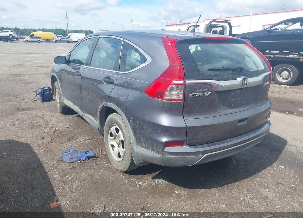 2016 HONDA CR-V LX VIN: 2HKRM4H37GH602330