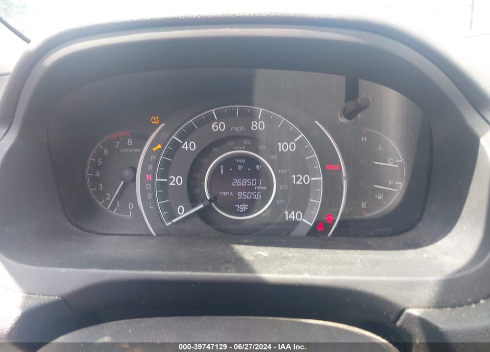 2016 HONDA CR-V LX VIN: 2HKRM4H37GH602330