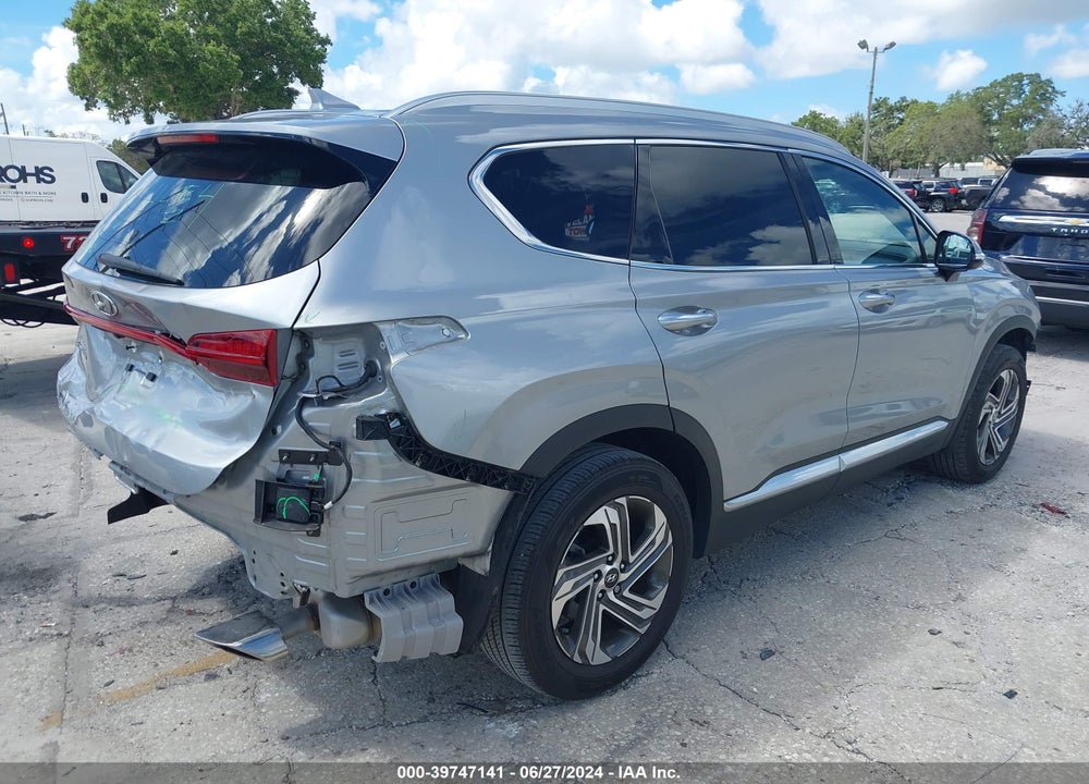 2022 HYUNDAI SANTA FE SEL VIN: 5NMS64AJ7NH407696