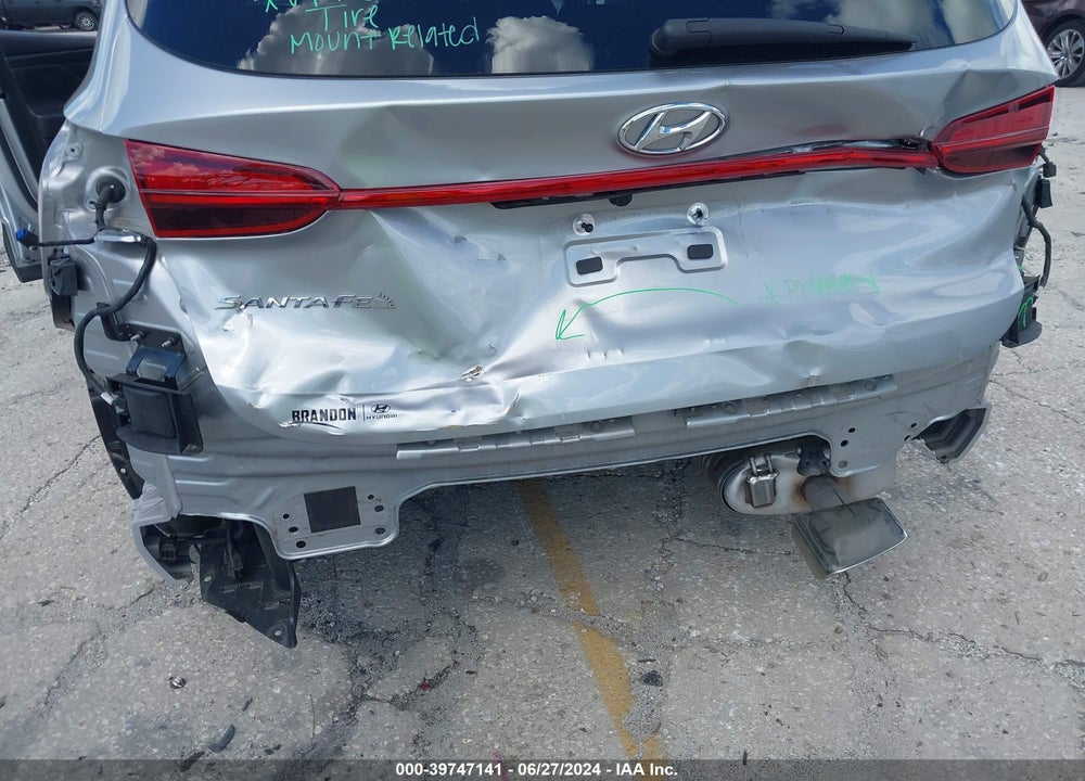 2022 HYUNDAI SANTA FE SEL VIN: 5NMS64AJ7NH407696