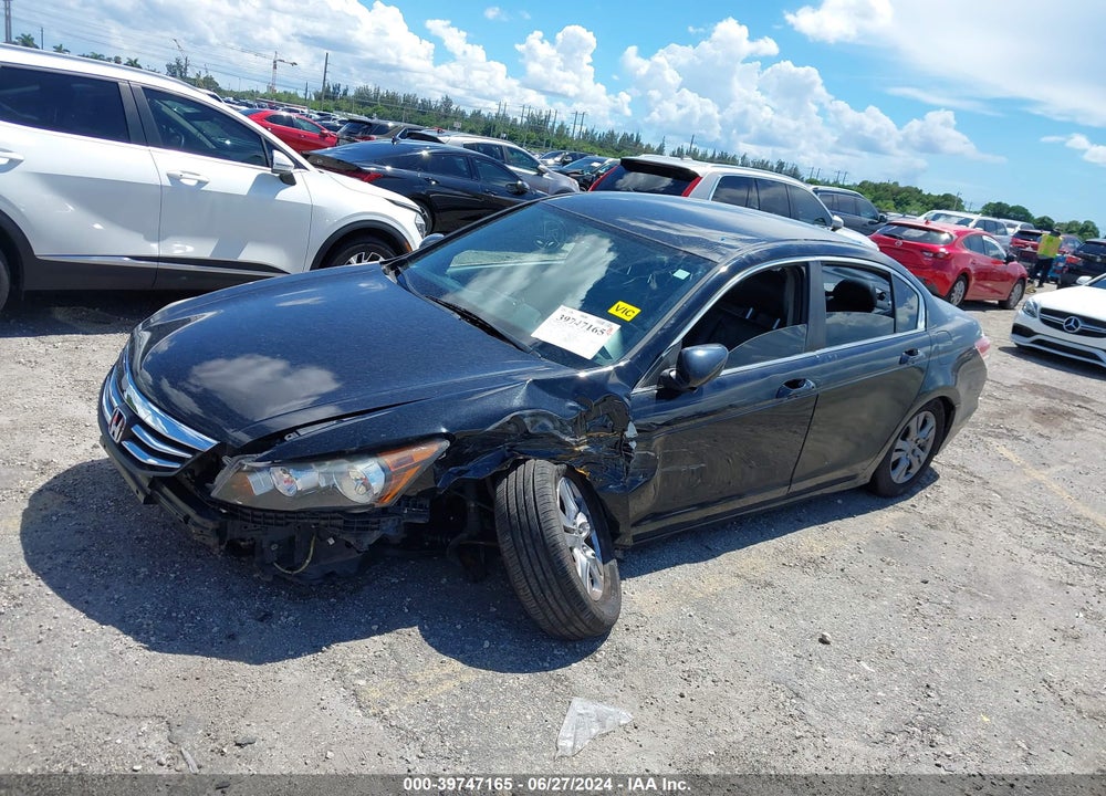 2012 HONDA ACCORD 2.4 SE VIN: 1HGCP2F67CA166029