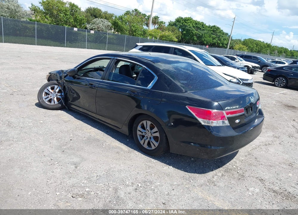 2012 HONDA ACCORD 2.4 SE VIN: 1HGCP2F67CA166029