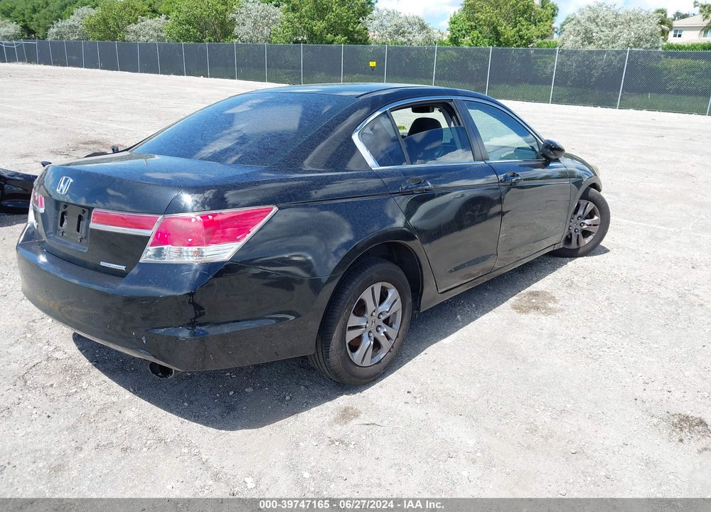 2012 HONDA ACCORD 2.4 SE VIN: 1HGCP2F67CA166029