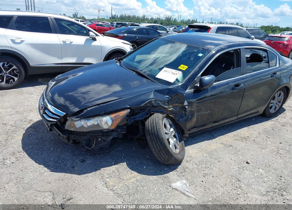 2012 HONDA ACCORD 2.4 SE VIN: 1HGCP2F67CA166029