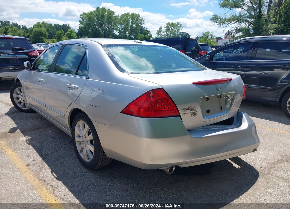 2007 HONDA ACCORD 3.0 EX VIN: 1HGCM66557A014800